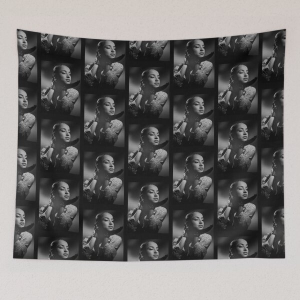Item preview, Digitally modified photo of a famous British singer Premium T-Shirt designed and sold by HettieGleason.