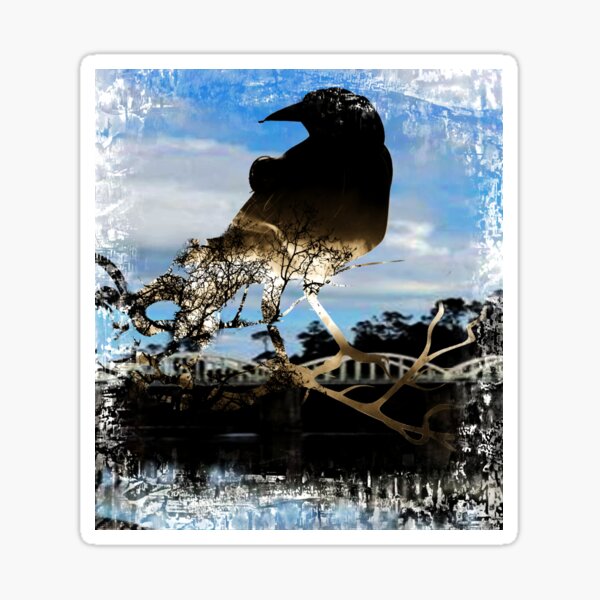 The Black Raven Sticker