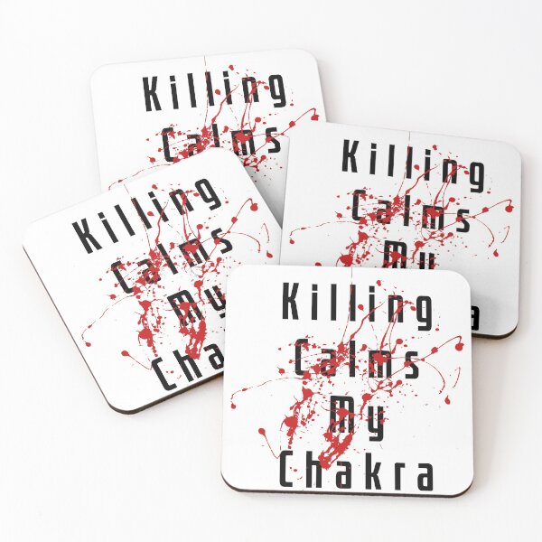 Item preview, Killing Calms My Chakra (Black) designed and sold by superdumb70.