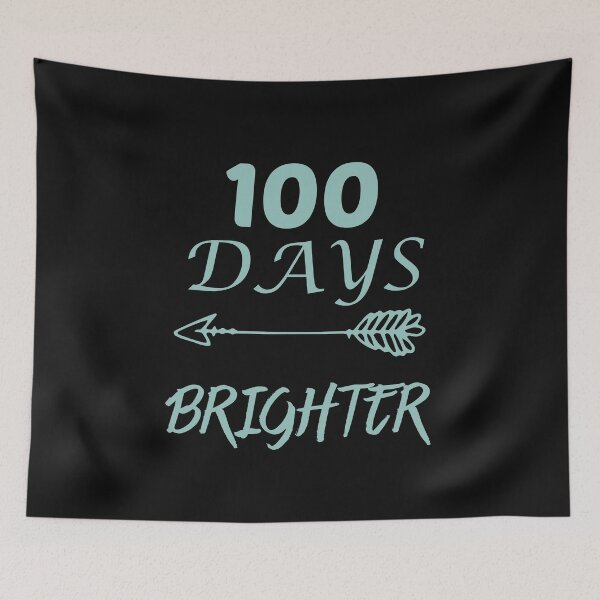 Item preview,  100 Days Brighter, Teacher, 100 Days of School, Teacher Gifts, Teacher Appreciation, 100 Days Brighter, Back to School  designed and sold by BousboulaStorie.
