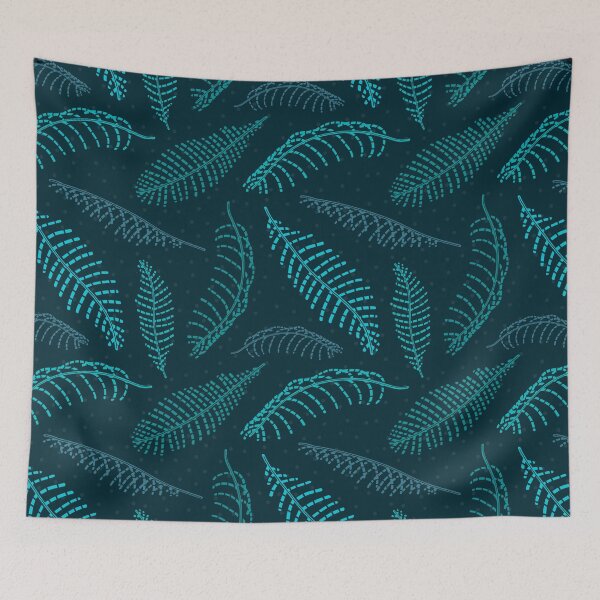 Item preview, Stitched Navy Feathers designed and sold by The Wellington Boot.