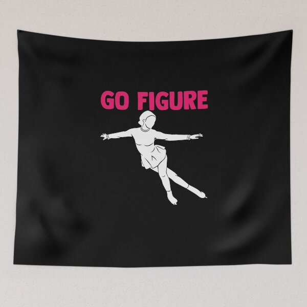 Item preview, Ice Skater Go Figure Go Flip at Ice show Skating Art  designed and sold by Nessshirts.