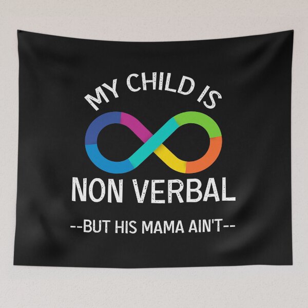 Item preview, Autism Awareness - My child is non verbal but his mama ain’t designed and sold by Mo-Am.