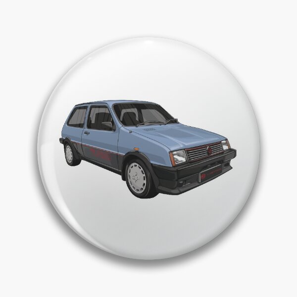 Aperçu de l'œuvre MG Metro Turbo, pale blue car créée et vendue par Showcase Classic & Sports Car.