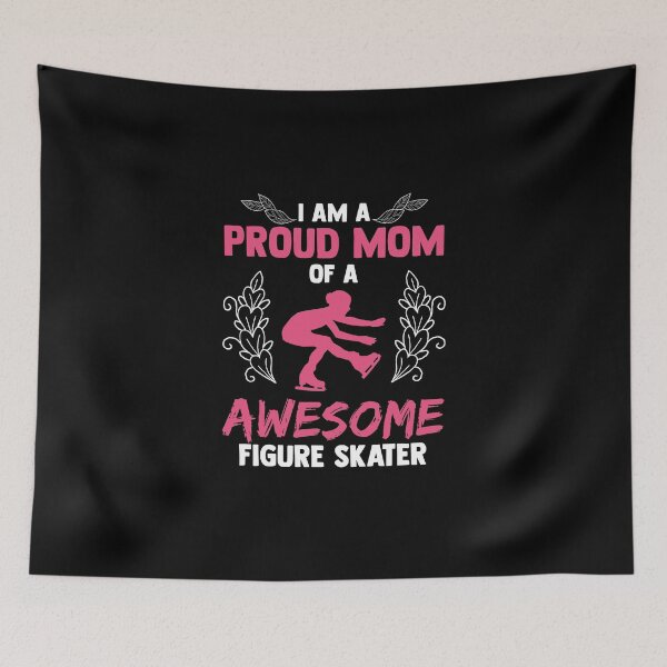 Item preview, Nice I am a Proud Mom of Awesome Figure Skater Ice dancing designed and sold by Nessshirts.
