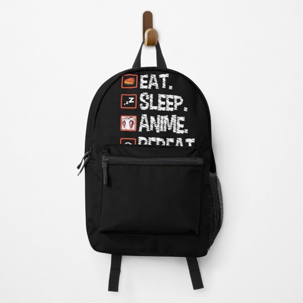 Item preview, Eat Sleep Anime Repeat - Kawaii Otaku Japan Kanji designed and sold by Ibu83.