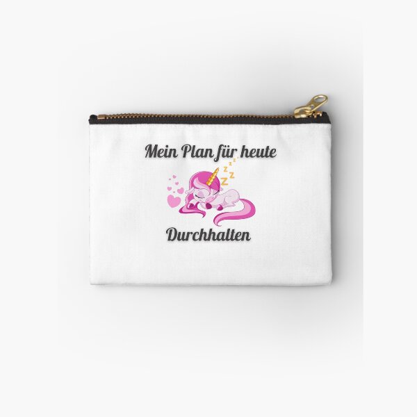 Item preview, Mein Plan für heute Durchhalten. Einhorn Design designed and sold by Aedrikan.