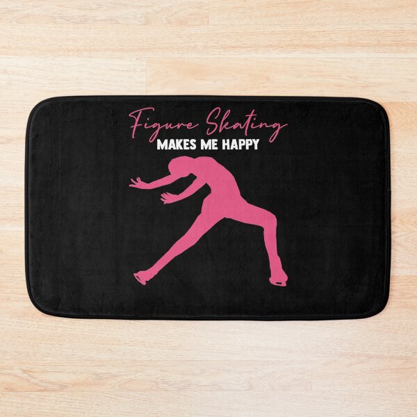 Item preview, Figure Skating makes me Happy ice dancing figure skates designed and sold by Nessshirts.