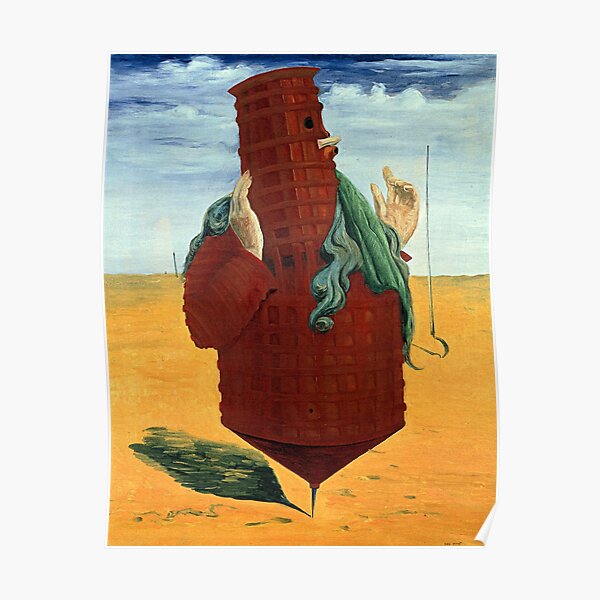 Enhanced High Res Max Ernst Ubu Imperator 1923 Poster