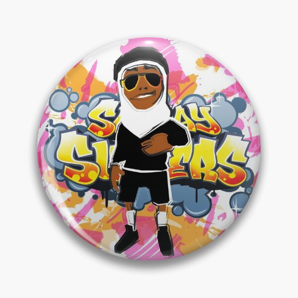 Jake Subway Surfer Pin for Sale by hoobitiewhatie