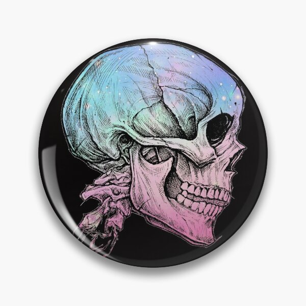 Item preview, Colorful skull designed and sold by KaylGShop.