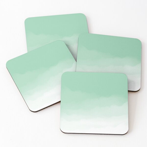 Item preview, Seafoam Green Watercolor Ombre (seafoam green/white) designed and sold by Design Minds Boutique.