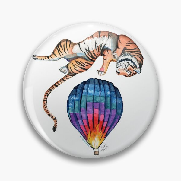 Item preview, Leaping Tiger designed and sold by marleywrightart.