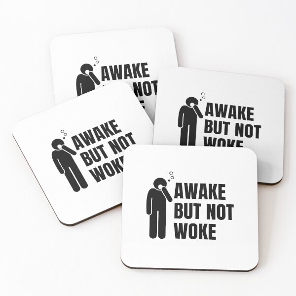 Item preview, Awake But Not Woke designed and sold by Fioranoclthing.