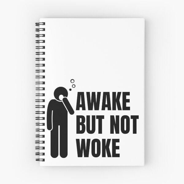 Item preview, Awake But Not Woke designed and sold by Fioranoclthing.