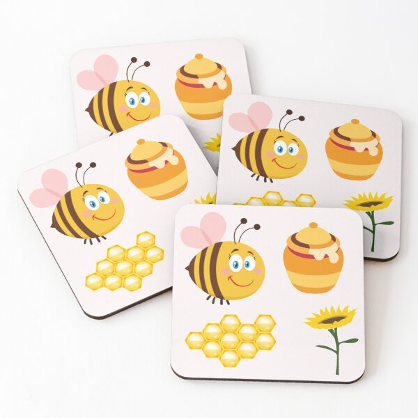 Item preview, Wholesome beeutiful hand drawn positivity cute honey bee  designed and sold by BE The Oracle.