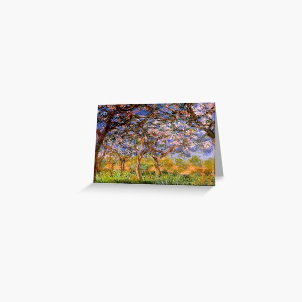Aperçu de l'œuvre Giverny au printemps - Une peinture de paysage Monet de Giverny créée et vendue par molamode.