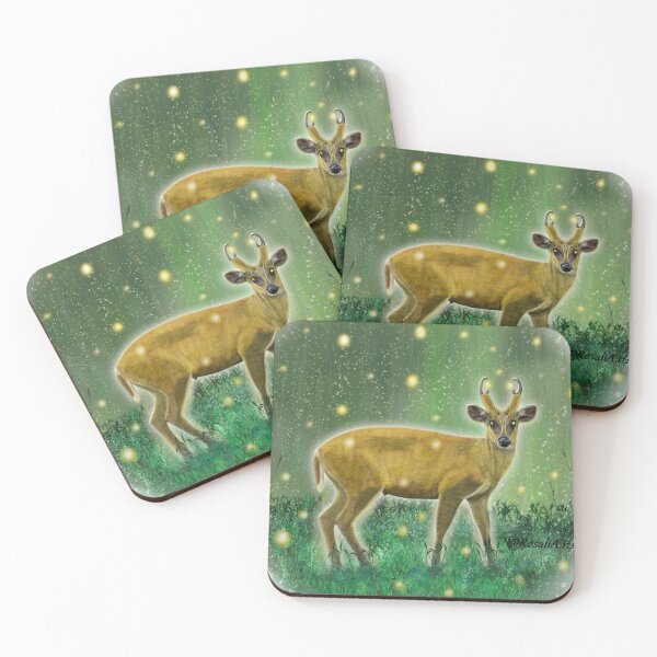 Item preview, The Golden Muntjac designed and sold by RosaliArts.