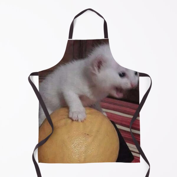 Item preview, Kitten Screaming while Holding Orange designed and sold by Rzera-.