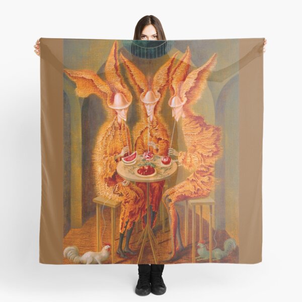 Vegetarian Vampires, by Remedios Varo Scarf