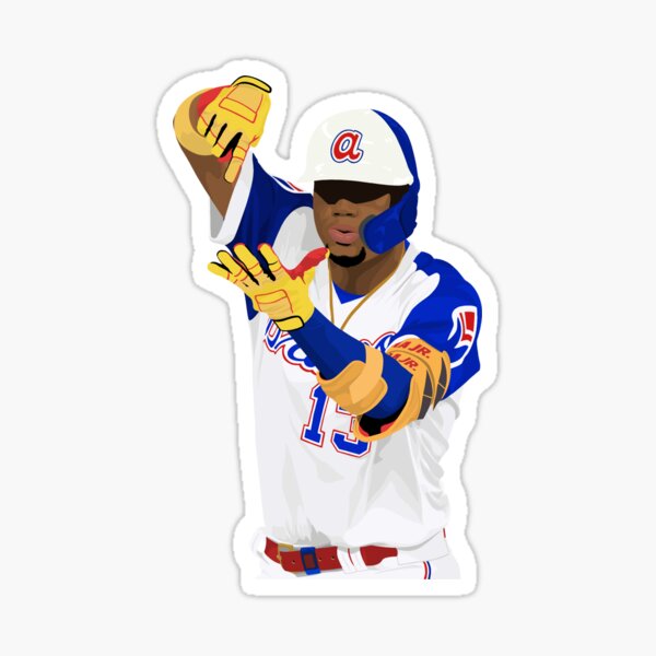 Ronald Acuña Jr Mix It Up Sticker For Sale By Devinobrien Redbubble