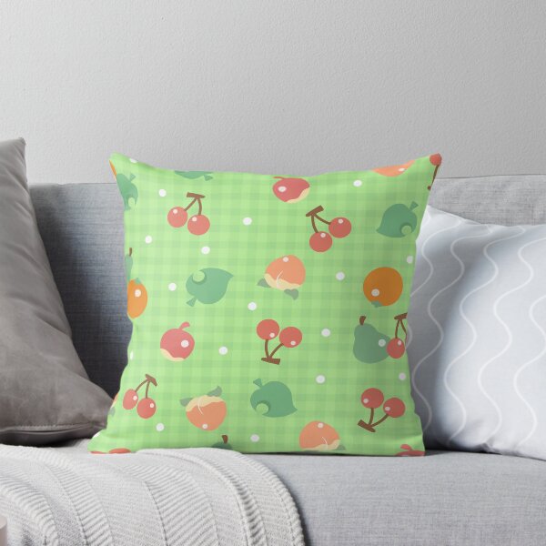 Item preview, Fruit Lime Green Gingham designed and sold by bunnidesigns.