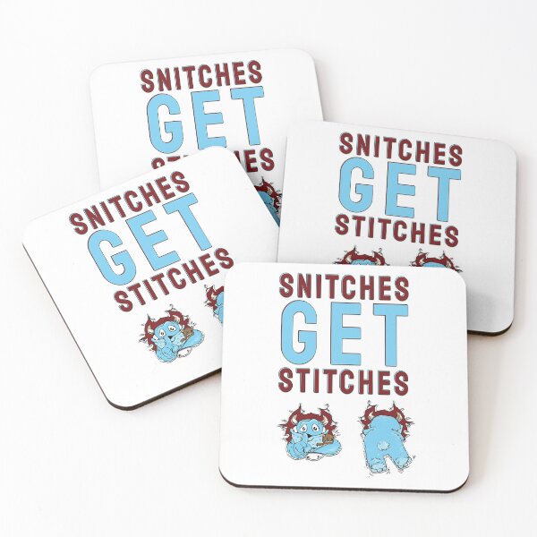 Item preview, Snitches get Stitches designed and sold by olivedouglass.