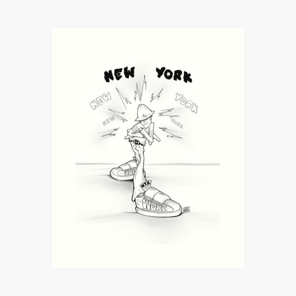 New York B-Boy Art Print