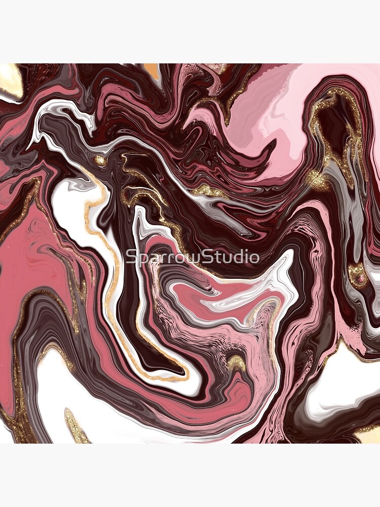 "Shades of Pink Marble" Poster for Sale by SparrowStudio Redbubble