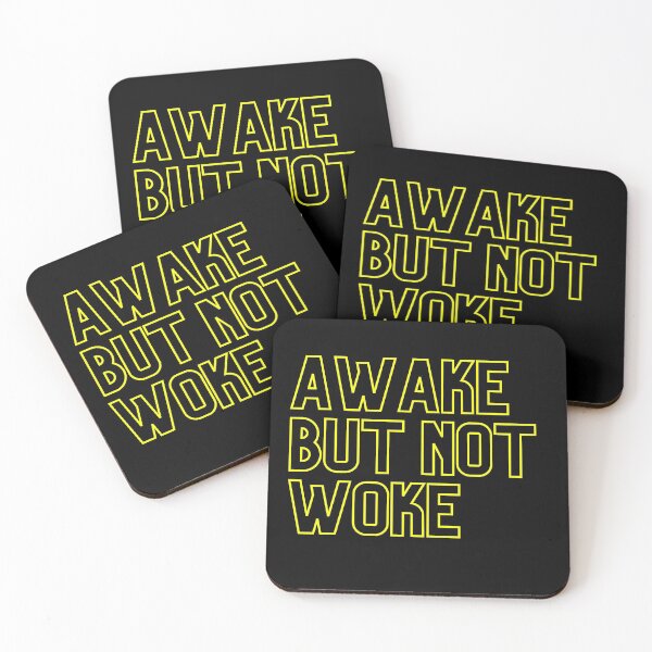 Item preview, Awake But Not Woke designed and sold by Fioranoclthing.