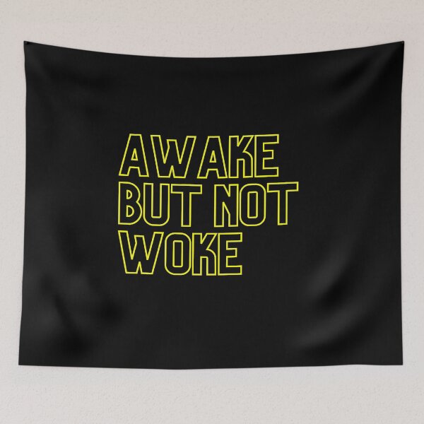 Item preview, Awake But Not Woke designed and sold by Fioranoclthing.