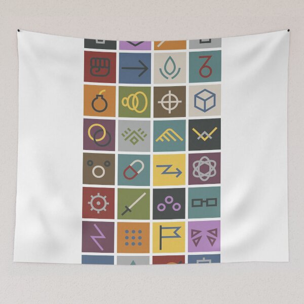 Item preview, Lexigrams - Team Heroes designed and sold by dcmjs.