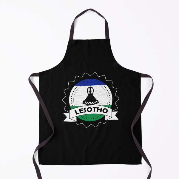 Item preview, Lesotho Emblem-Badge-Flag designed and sold by Gina-Driada.