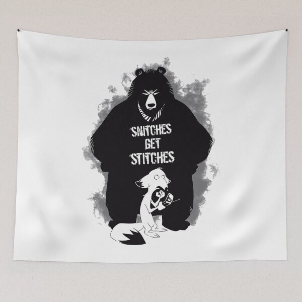 Item preview, Snitches get Stitches designed and sold by jesicagallagh.