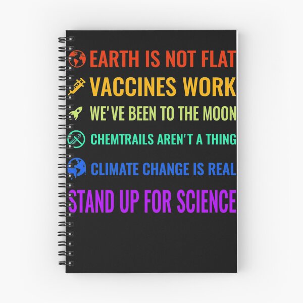 Item preview, Earth is not flat! Vaccines work! We&x27;ve been to the moon! Chemtrails aren&x27;t a thing! Clima designed and sold by HettieGleason.