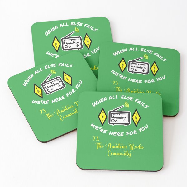 Item preview, Ham Radio Radio Active design for Amateur Radio When all else fails, we're here for you designed and sold by Click-Like.