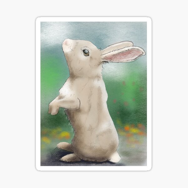 Easter Bunny Sticker