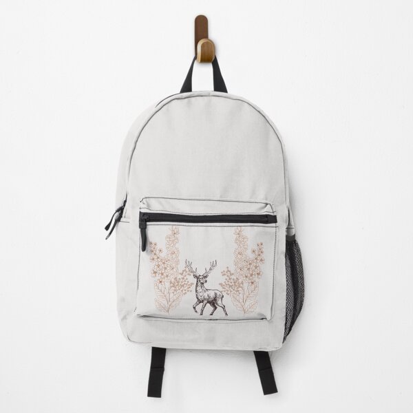 Item preview, Floral deer pattern designed and sold by Dolyaz.