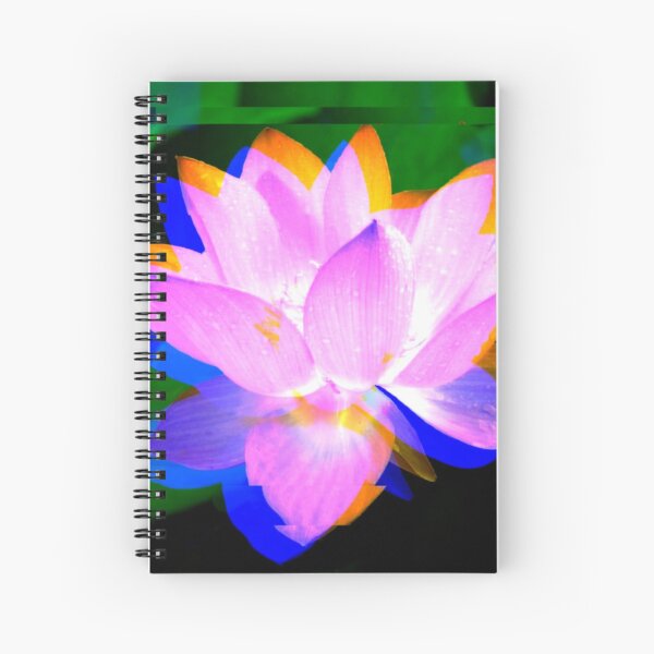 Lovely Lotus Spiral Notebook