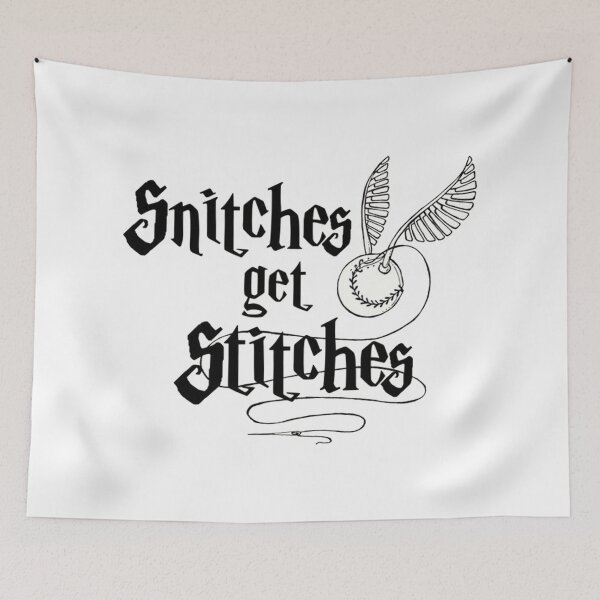 Item preview, Snitches get Stitches designed and sold by marilyncosta2.