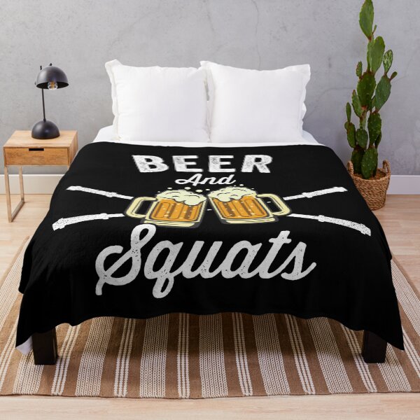 Item preview, Beer & Squats designed and sold by WolfSpiritCo.