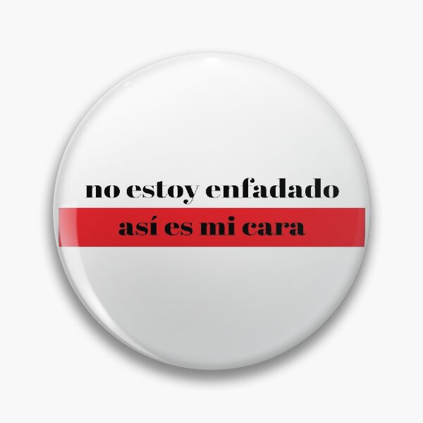 Item preview, No estoy enfadado, asi es mi cara #black designed and sold by blacklittlemoon.