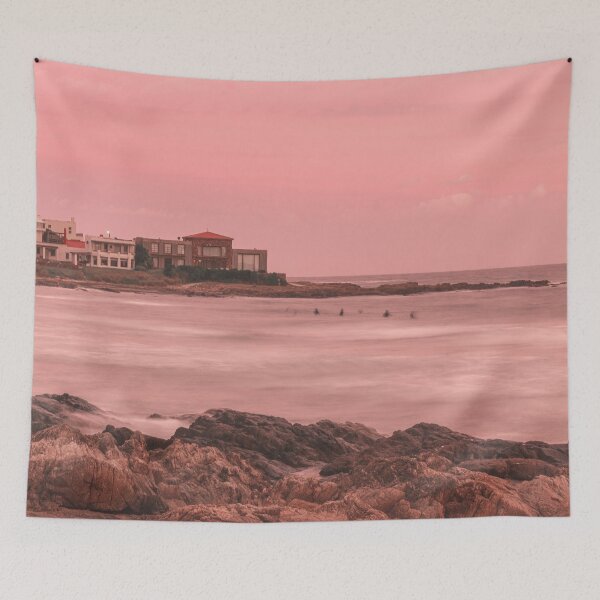 Item preview, Pink sunset - La Barra - Punta del Este - Uruguay designed and sold by ninasprintshop.