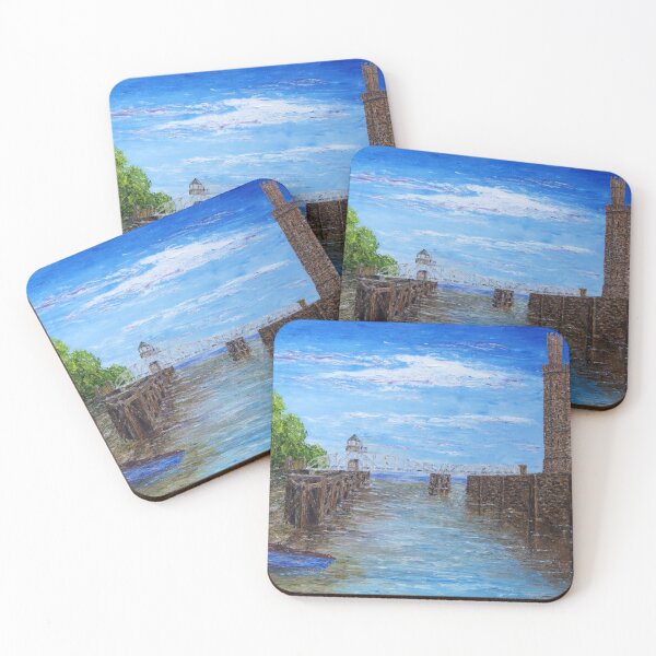Item preview, The Old Caernarfon Swing Bridge designed and sold by MickArt1.