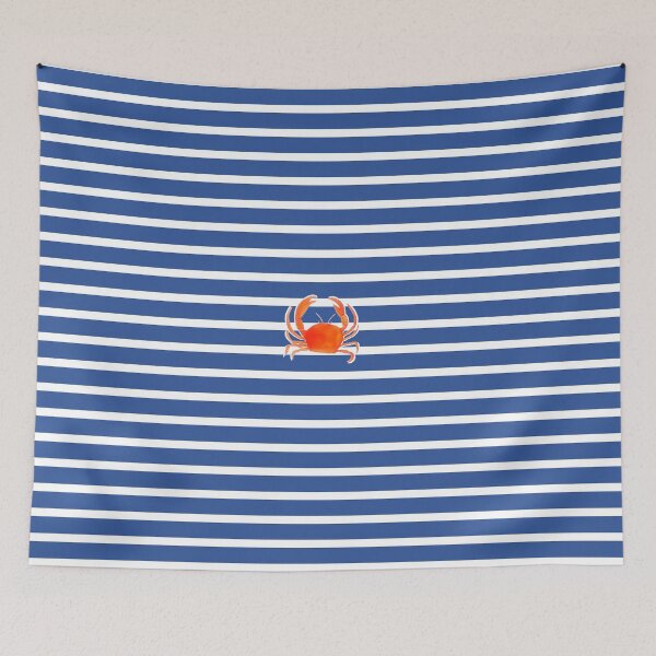 Item preview, crab striped designed and sold by ebullitioncrea.