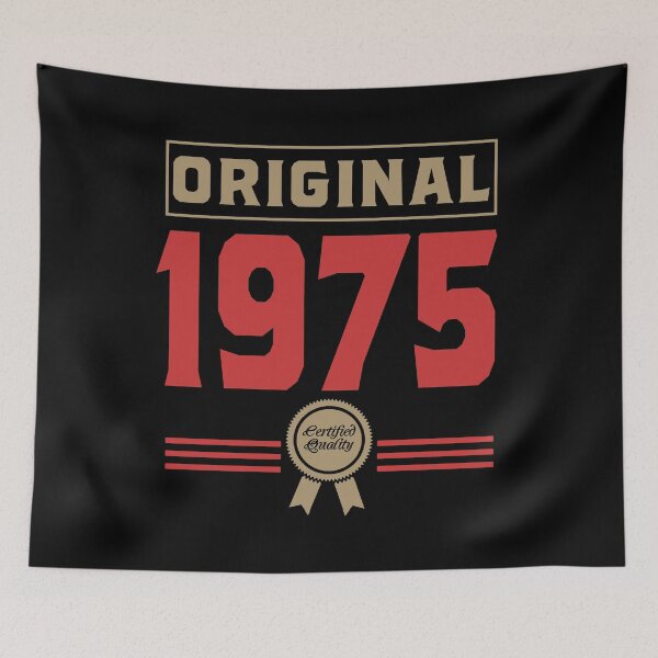 Item preview, Original 1975 Quality Certified birthday gift design designed and sold by rodmendonca.