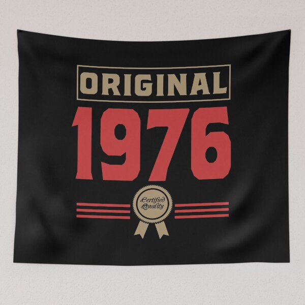 Item preview, Original 1976 Quality Certified birthday gift design designed and sold by rodmendonca.