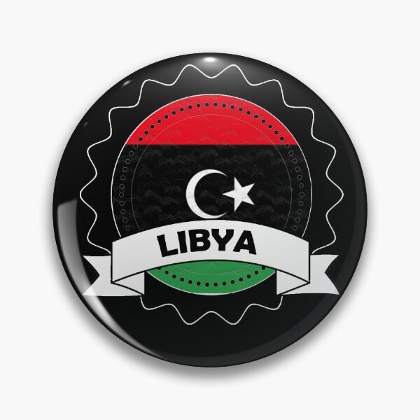 Item preview, Libya Emblem-Badge-Flag designed and sold by Gina-Driada.