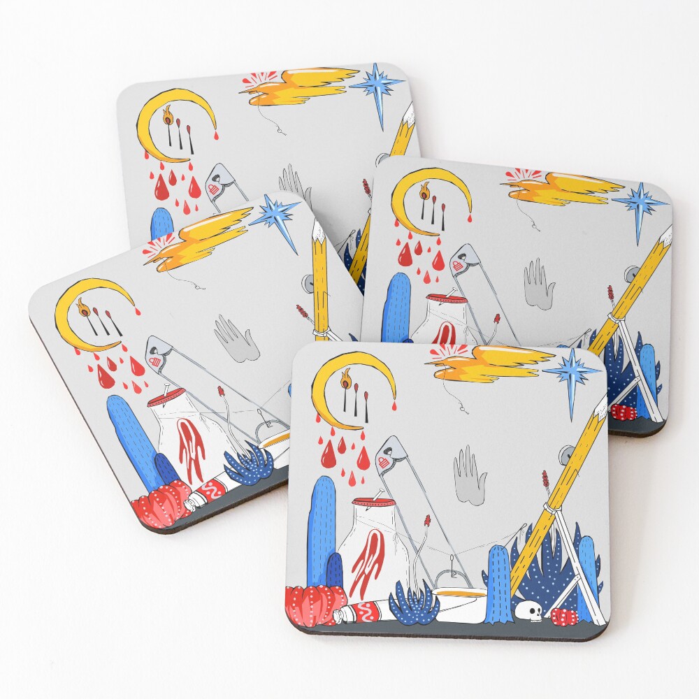 Item preview, Coasters (Set of 4) designed and sold by Hethermcc.