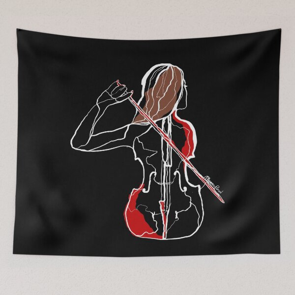 Item preview, Single Line - Stringed (White) designed and sold by MaxencePierrard.